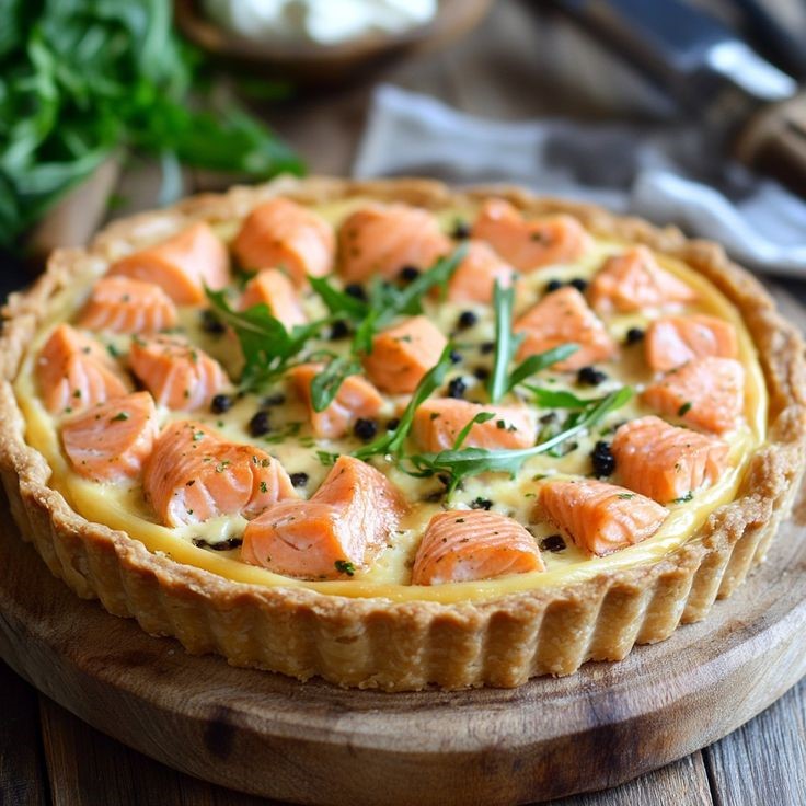 Ultimate Salmon And Spinach Quiche